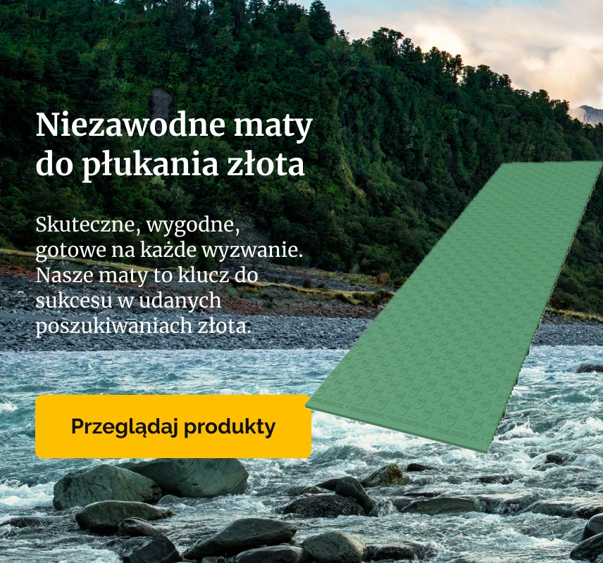 Niezawodne maty do płukania złota